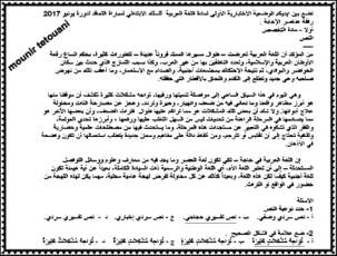 Didactique de l'arabe — juin 2017