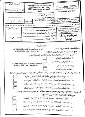 Didactique de l'arabe — 2021