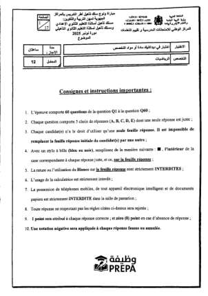 Didactique des mathématiques — novembre 2025